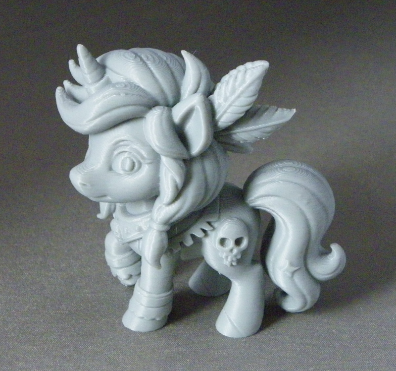 (image for) 3D Prints - Eenhoorn 2 (Meerdere Kleuren Mogelijk)