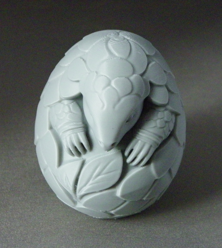 (image for) 3D Prints - Gordeldier in Ei (Meerdere Kleuren Mogelijk)