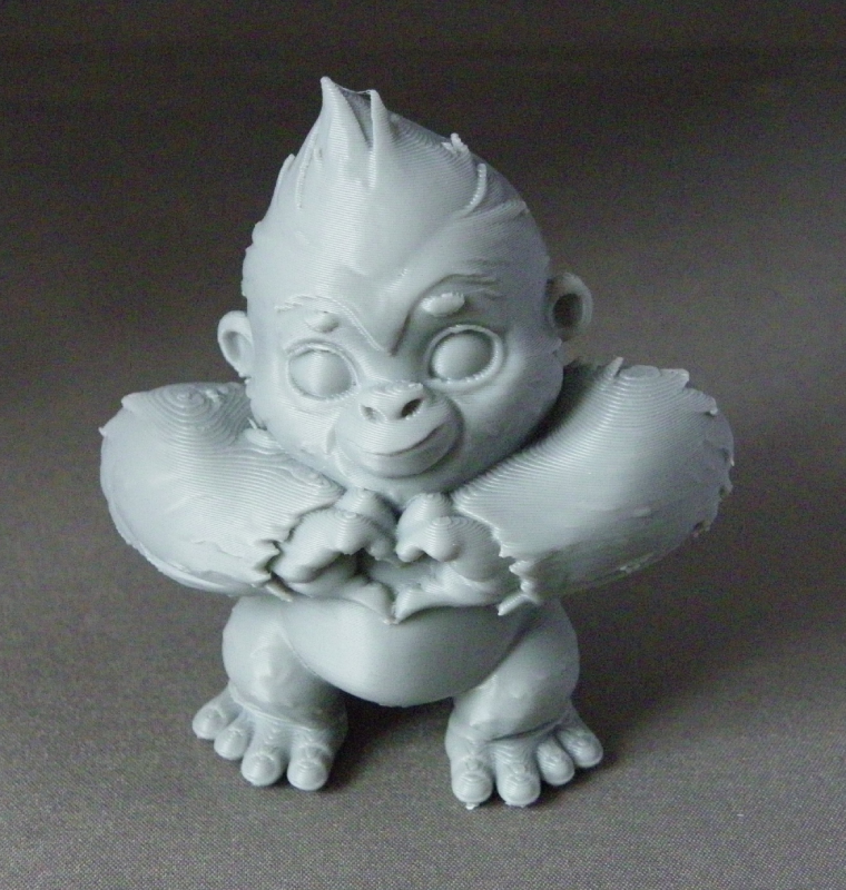 (image for) 3D Prints - Gorilla 1 (Meerdere Kleuren Mogelijk)
