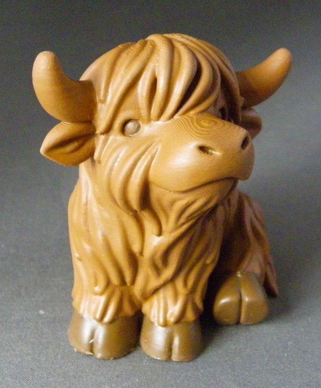 (image for) 3D Prints - Koe 1 - Geschilderd
