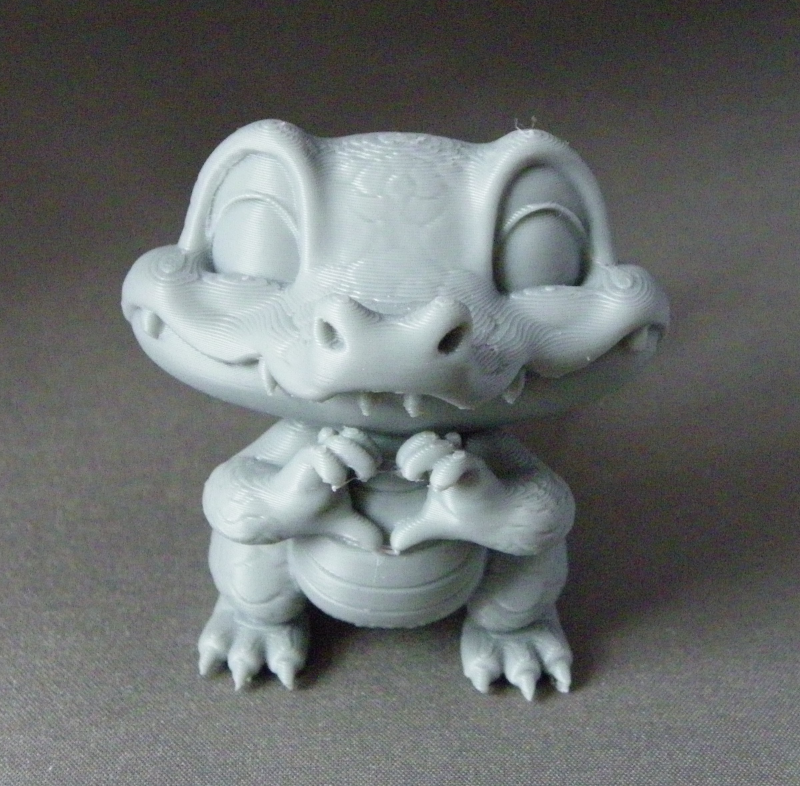 (image for) 3D Prints - Krokodil 1 (Meerdere Kleuren Mogelijk)