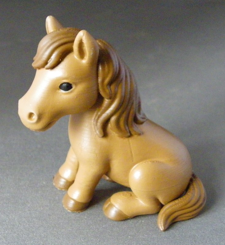 (image for) 3D Prints - Paard 1 - Geschilderd