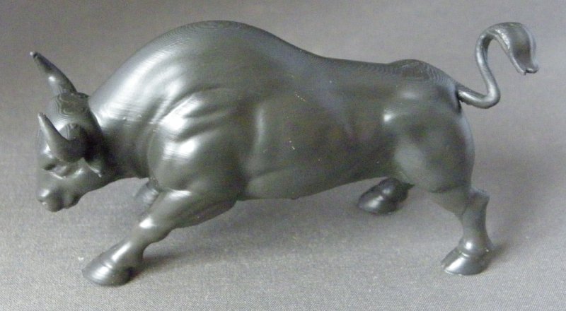 (image for) 3D Prints - Stier 1 - Geschilderd