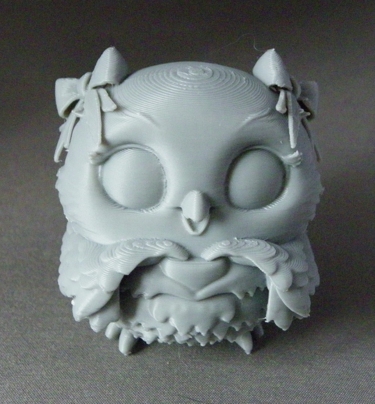 (image for) 3D Prints - Uil met Hart 1 (Meerdere Kleuren Mogelijk)
