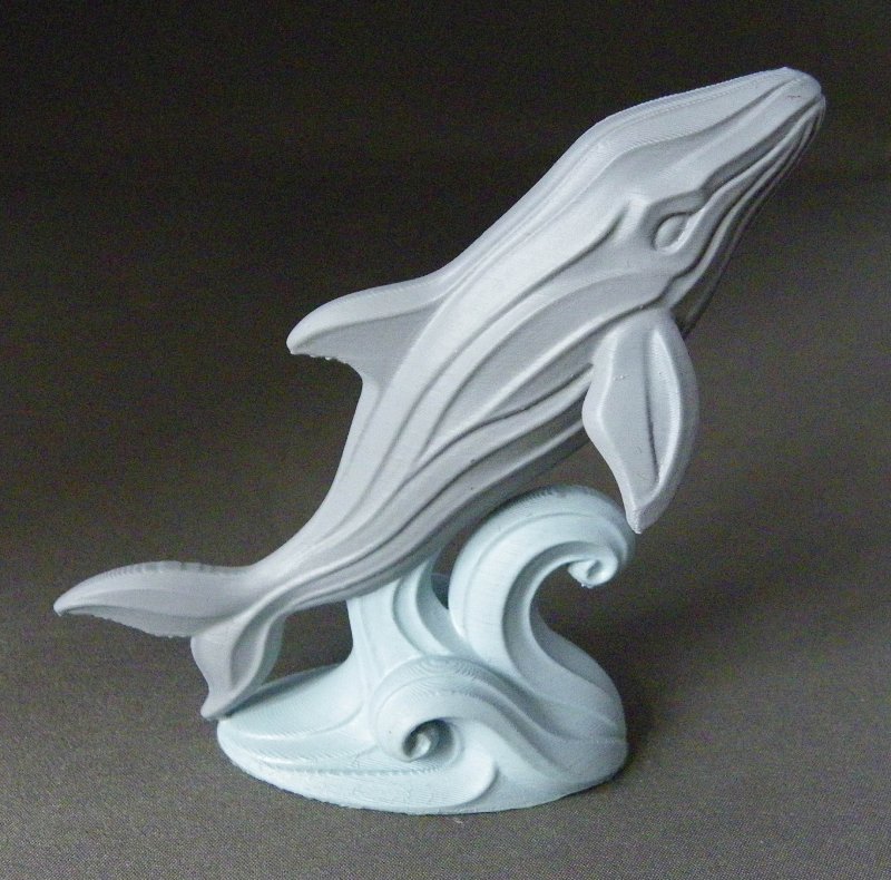 (image for) 3D Prints - Walvis 1 - Geschilderd