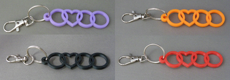 (image for) Audi Sleutelhangers 1
