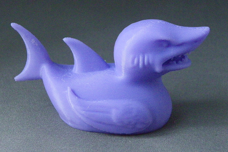(image for) 3D Prints - Haai Badeend 1 - Paars (Purple)