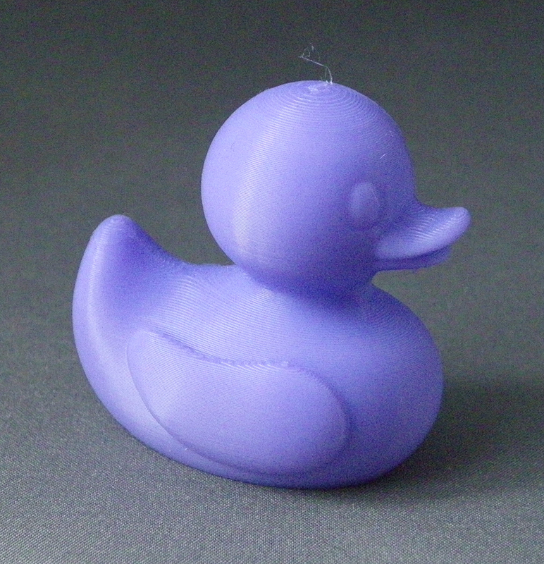 (image for) 3D Prints - Normale Badeend 1 - Paars (Purple)