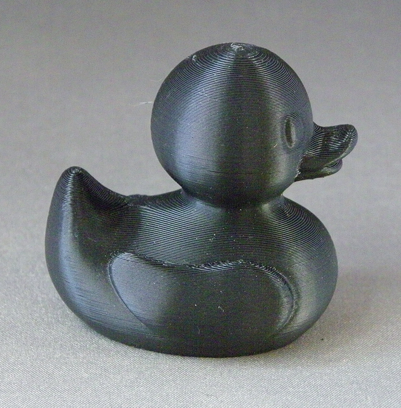 (image for) 3D Prints - Normale Badeend 1 - Zwart (Black)