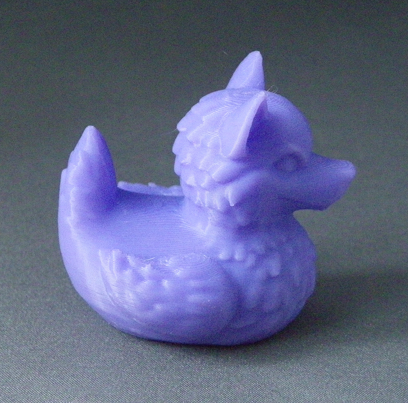 (image for) 3D Prints - Wolf Badeend 1 - Paars (Purple)