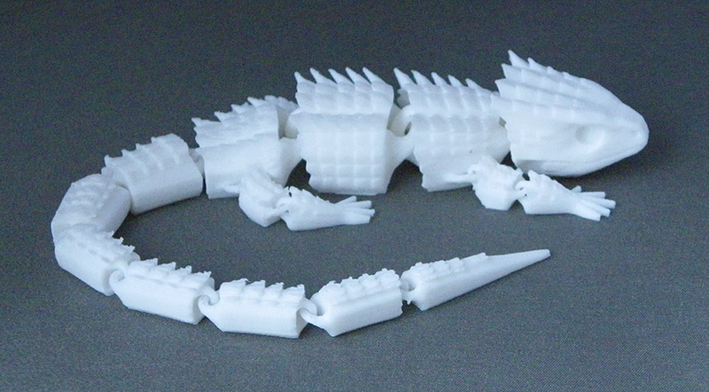 (image for) 3D Prints - Beweegbare Baardagame 1 - Wit (White)