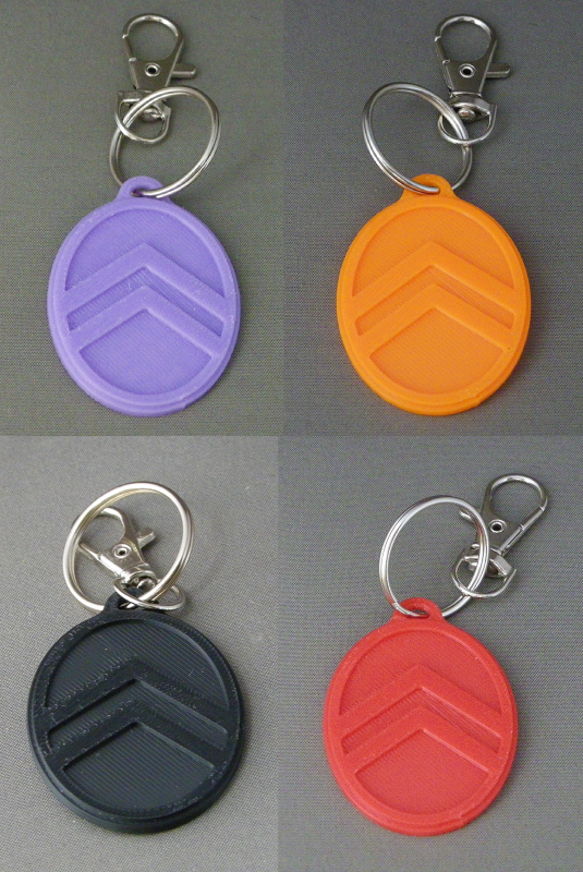 (image for) Citroën Sleutelhangers 1
