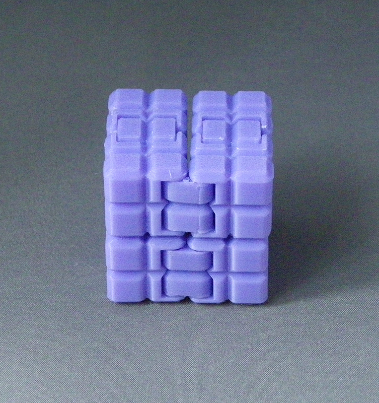 (image for) 3D Prints - Fidget Kubus 1 - Paars (Purple)