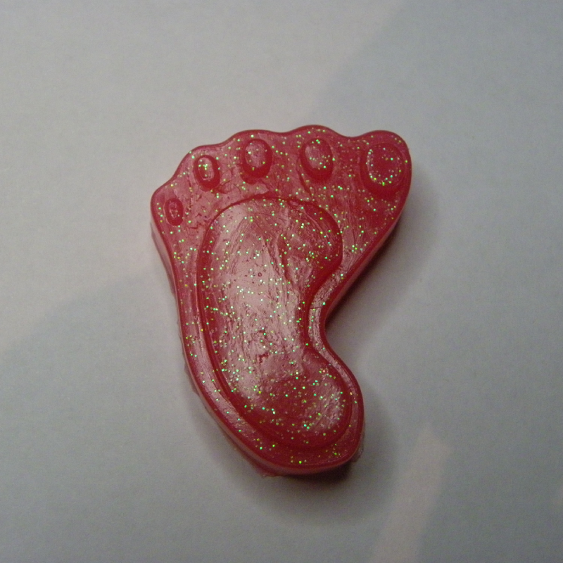 (image for) Handgemaakte Squishies met Geur - Baby Voet Squishy - Chocolade