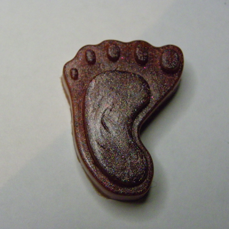 (image for) Handgemaakte Squishies met Geur - Baby Voet Squishy - Honing Perzik