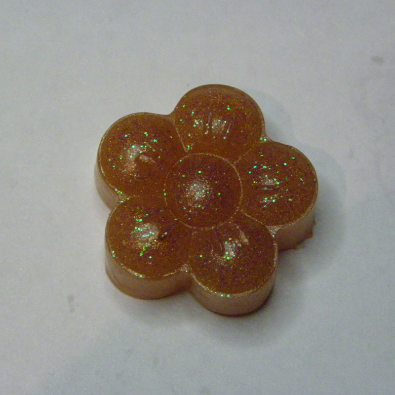 (image for) Handgemaakte Squishies met Geur - Bloemetje Squishy - Chocolade (1 Stuk)