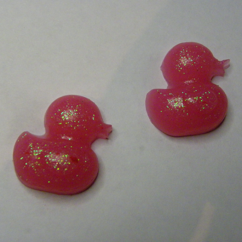 (image for) Handgemaakte Squishies met Geur - Eenden Squishies - Aardbei (2 Stuks)