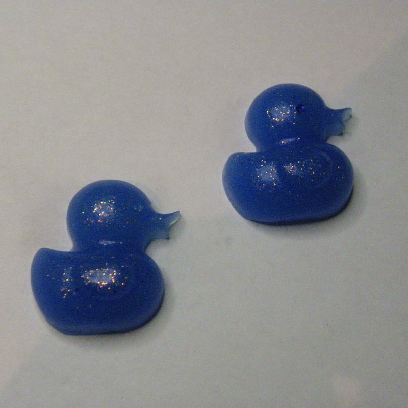 (image for) Handgemaakte Squishies met Geur - Eenden Squishies - Honing Perzik (2 Stuks)