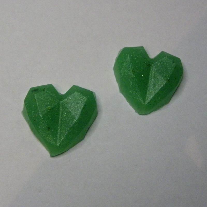 (image for) Handgemaakte Squishies met Geur - Harten Squishies - Aardbei Kaneel