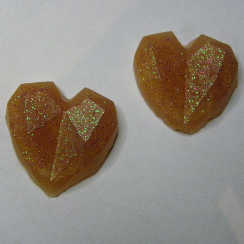 (image for) Handgemaakte Squishies met Geur - Harten Squishies - Chocolade