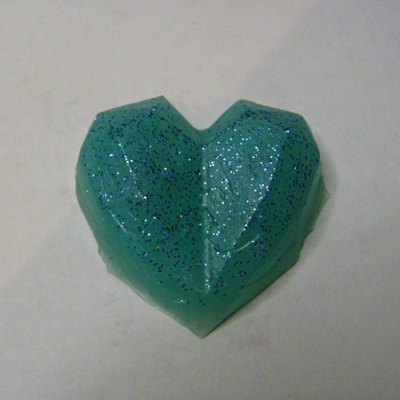 (image for) Handgemaakte Squishies met Geur - Hart Squishy - Groene Appel (1 Stuk)