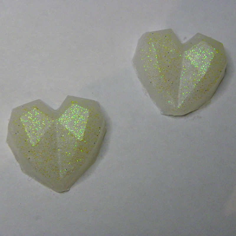 (image for) Handgemaakte Squishies met Geur - Harten Squishies - Honing Perzik