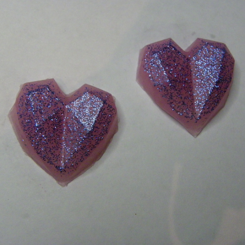 (image for) Handgemaakte Squishies met Geur - Harten Squishies - Passievrucht