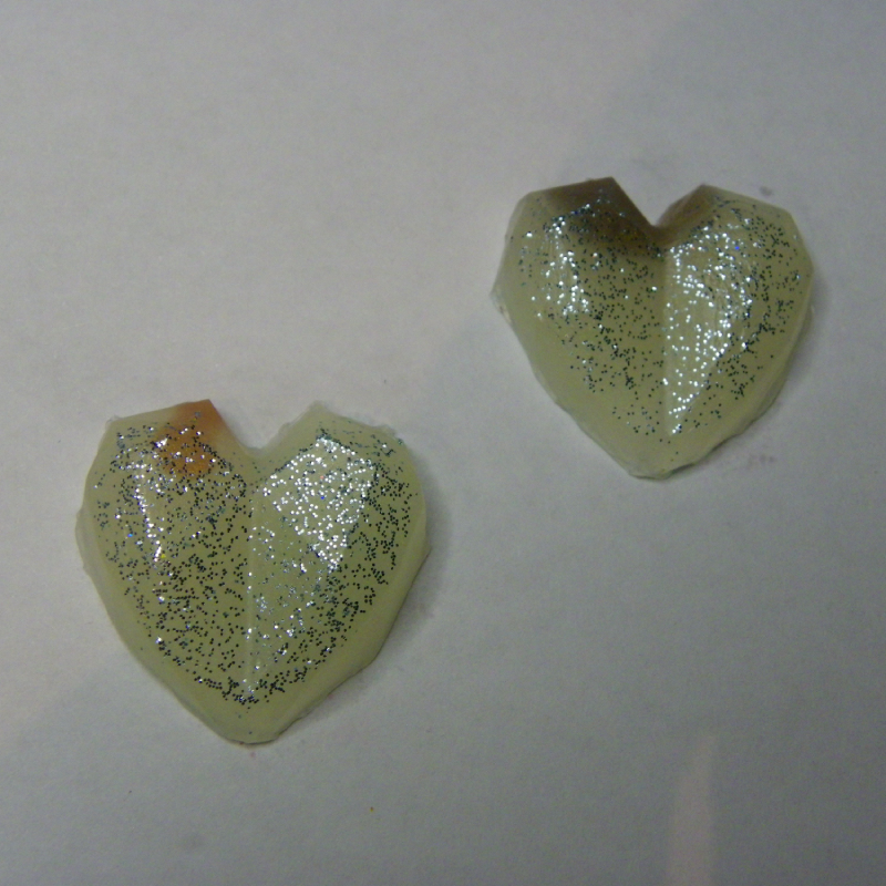 (image for) Handgemaakte Squishies met Geur - Harten Squishies - Vanille 1 (2 Stuks)