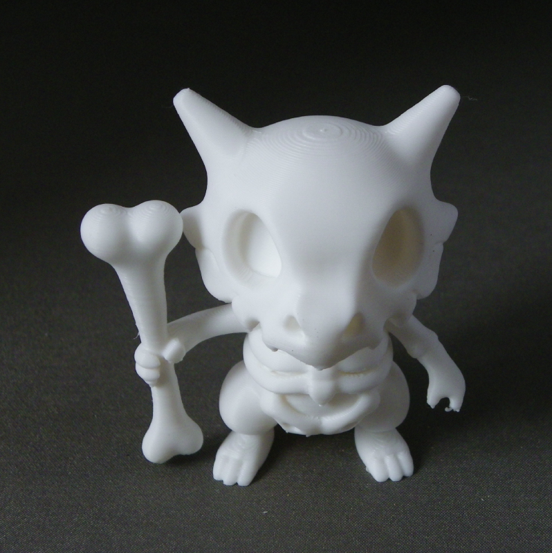 (image for) 3D Prints - Cubone Skelet (Meerdere Kleuren Mogelijk)