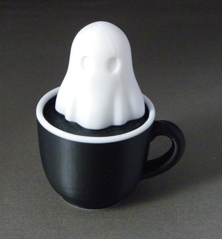 (image for) 3D Prints - Geest op Kopje 1 (Meerdere Kleuren Mogelijk)