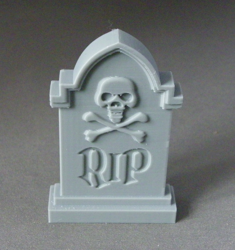 (image for) 3D Prints - Grafsteen 2 (Meerdere Kleuren Mogelijk)
