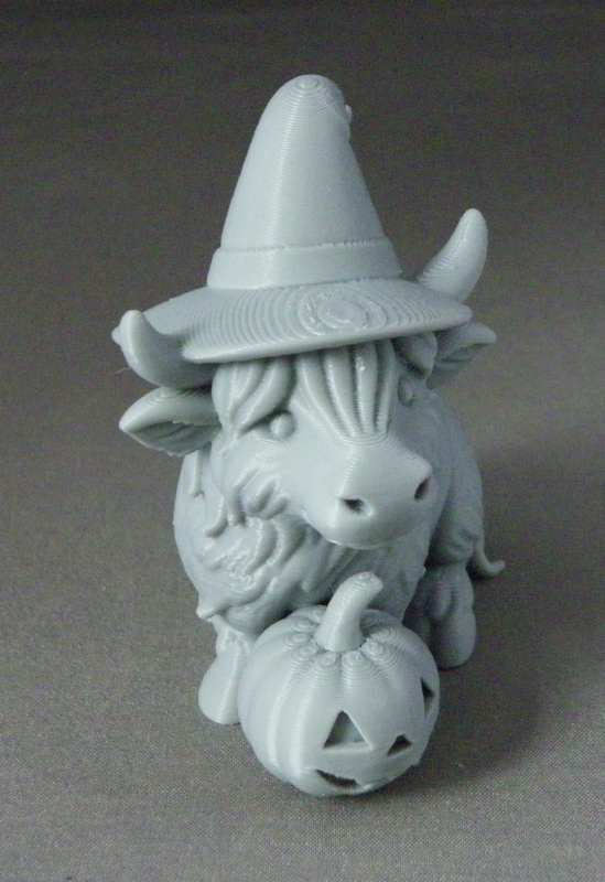 (image for) 3D Prints - Helloween Koe 1 (Meerdere Kleuren Mogelijk)