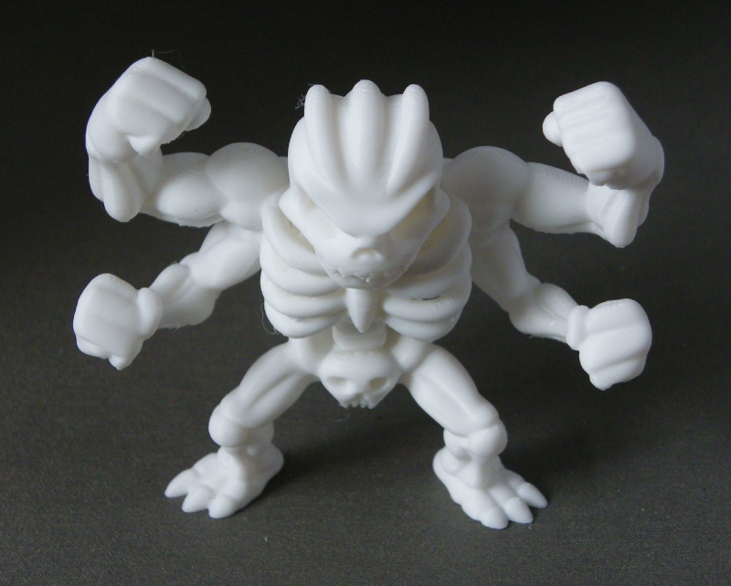 (image for) 3D Prints - Machamp Skelet (Meerdere Kleuren Mogelijk)