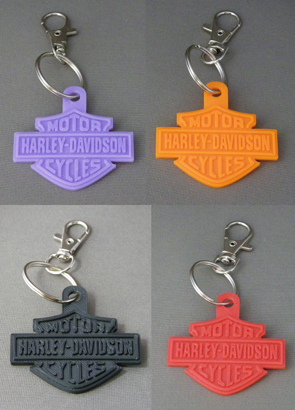 (image for) Harley Davidson Sleutelhangers 1