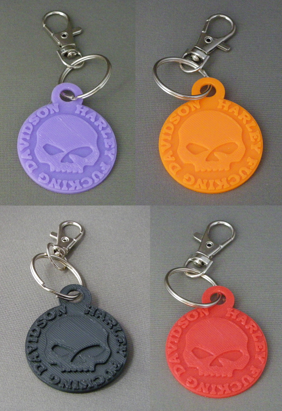 (image for) Harley Davidson Sleutelhangers 2