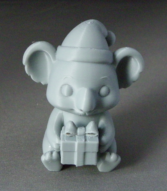 (image for) 3D Prints - Koala met Kado 1 (Meerdere Kleuren Mogelijk)