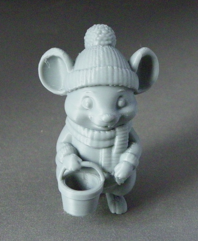 (image for) 3D Prints - Winter Muis 1 (Meerdere Kleuren Mogelijk)