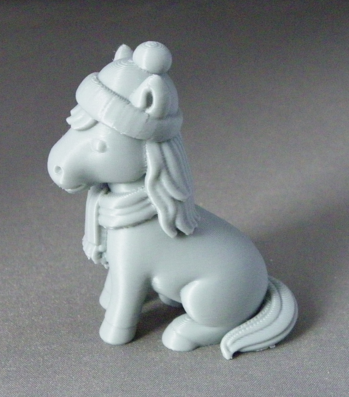 (image for) 3D Prints - Winter Paard 1 (Meerdere Kleuren Mogelijk)
