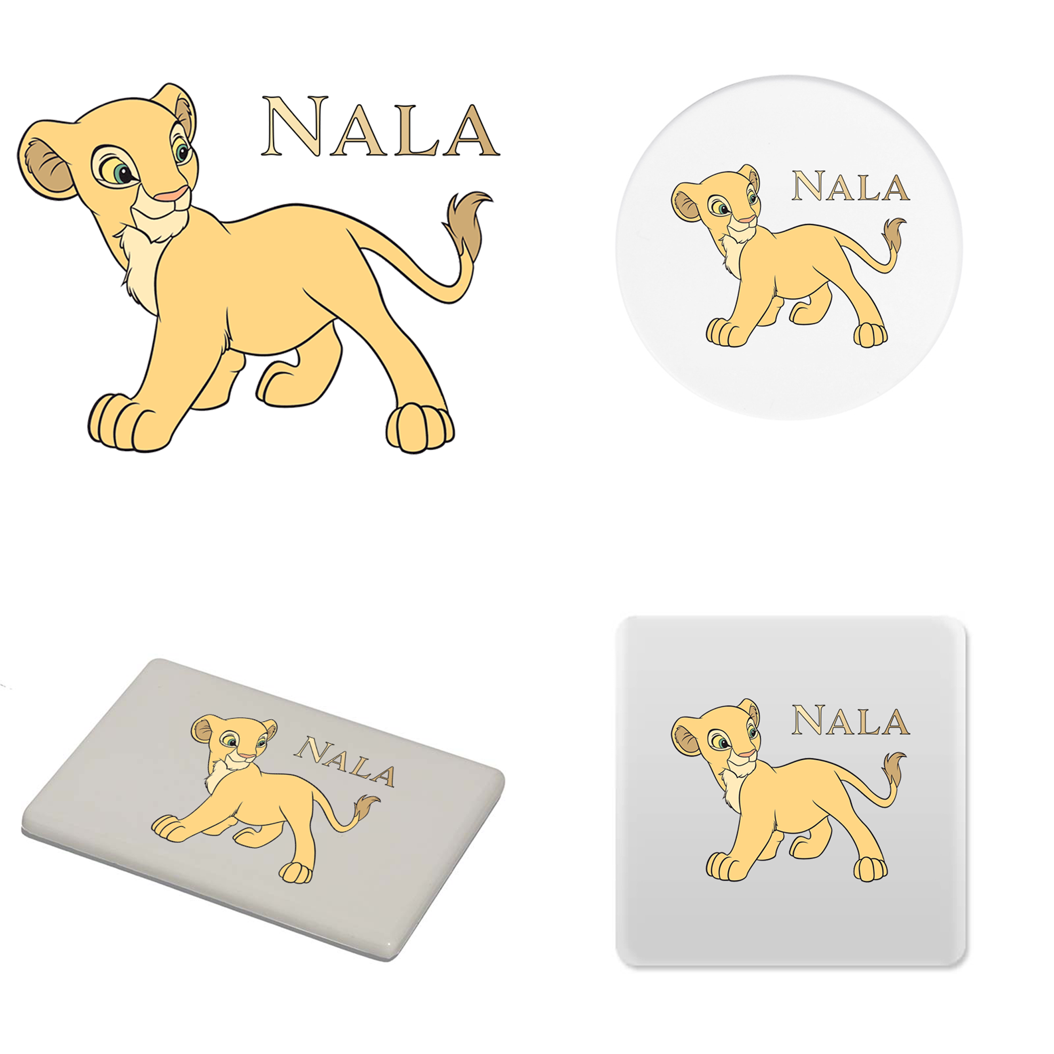 (image for) Magneet - De Leeuwenkoning - Nala 1