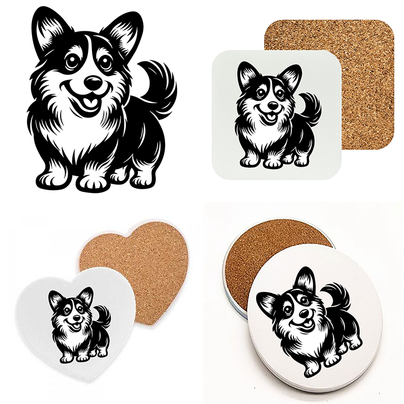 (image for) Onderzetter - Dieren - Hond 2