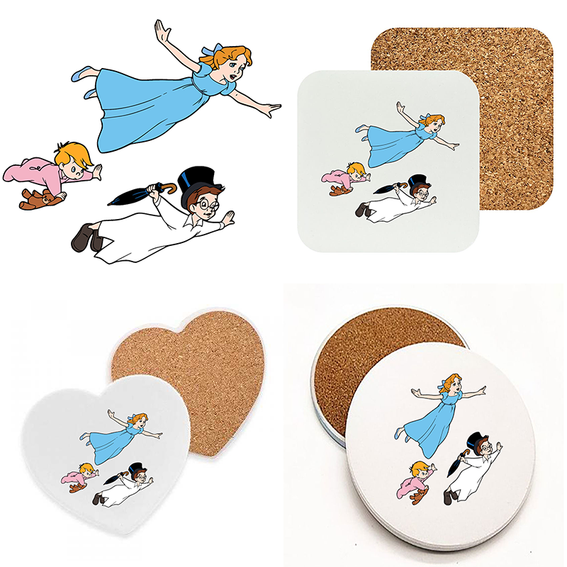 (image for) Onderzetter - Peter Pan - Wendy, Michiel en Jan 1
