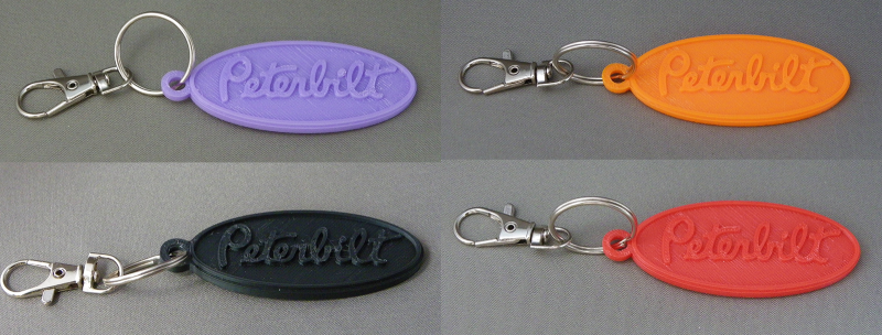 (image for) Peterbilt Sleutelhangers 1