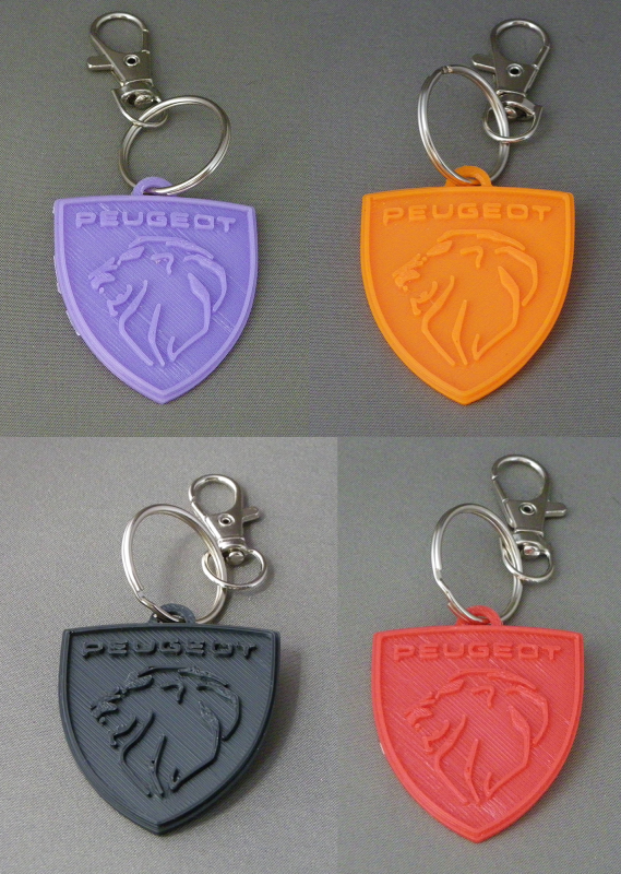 (image for) Peugeot Sleutelhangers 1