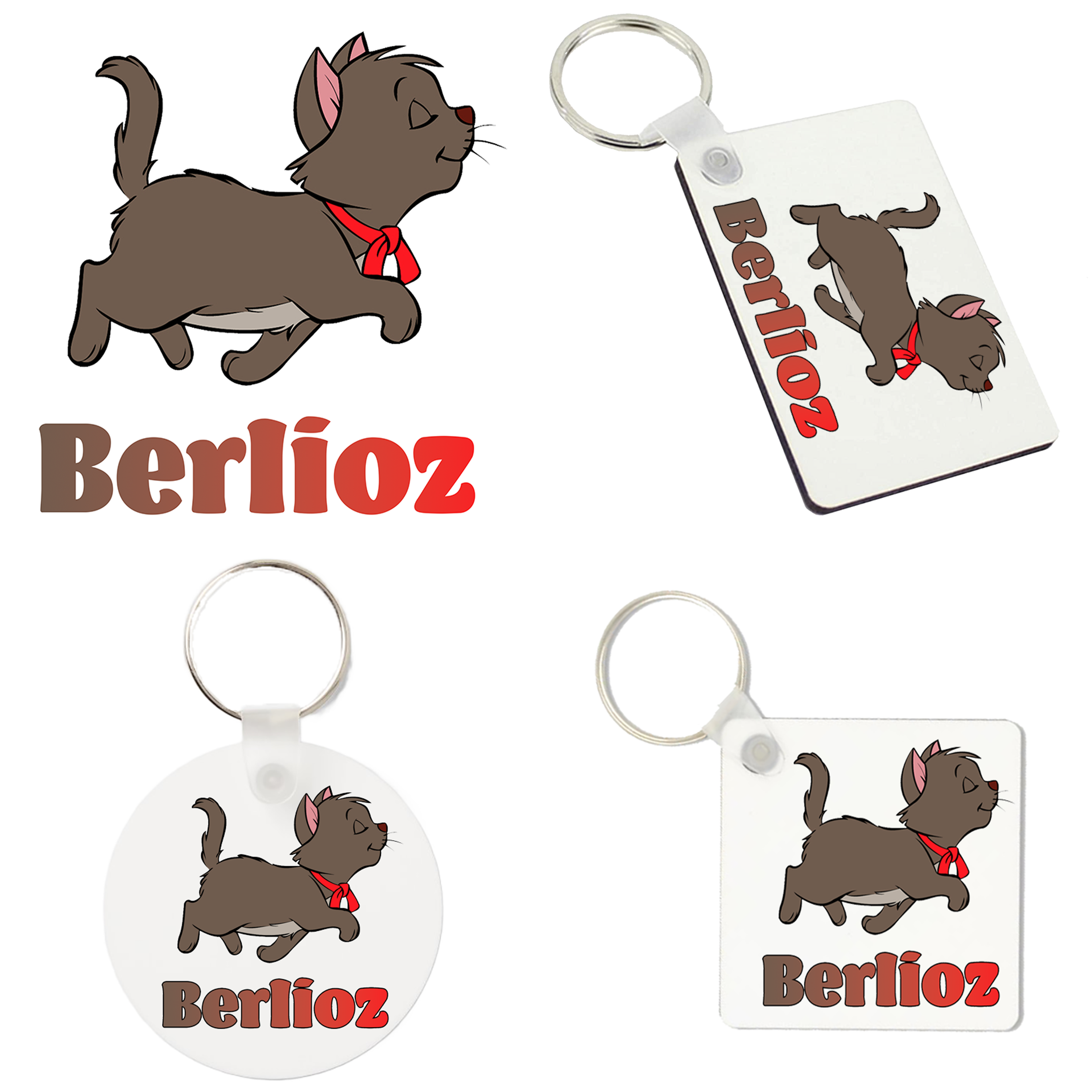 (image for) Sleutelhanger - De Aristokatten - Berlioz 1