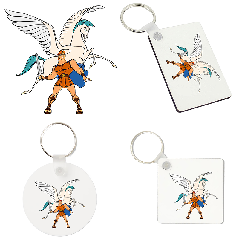 (image for) Sleutelhanger - Hercules - Hercules en Pegasus 1