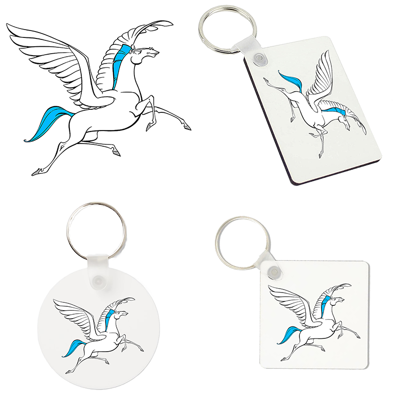 (image for) Sleutelhanger - Hercules - Pegasus 1