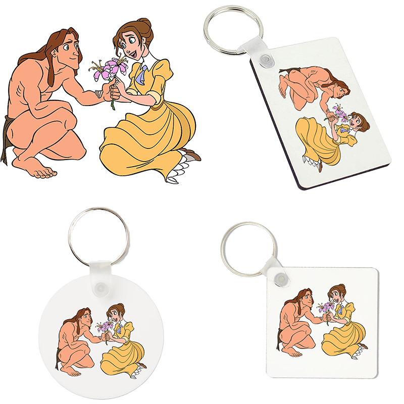 (image for) Sleutelhanger - Tarzan - Tarzan en Jane 1