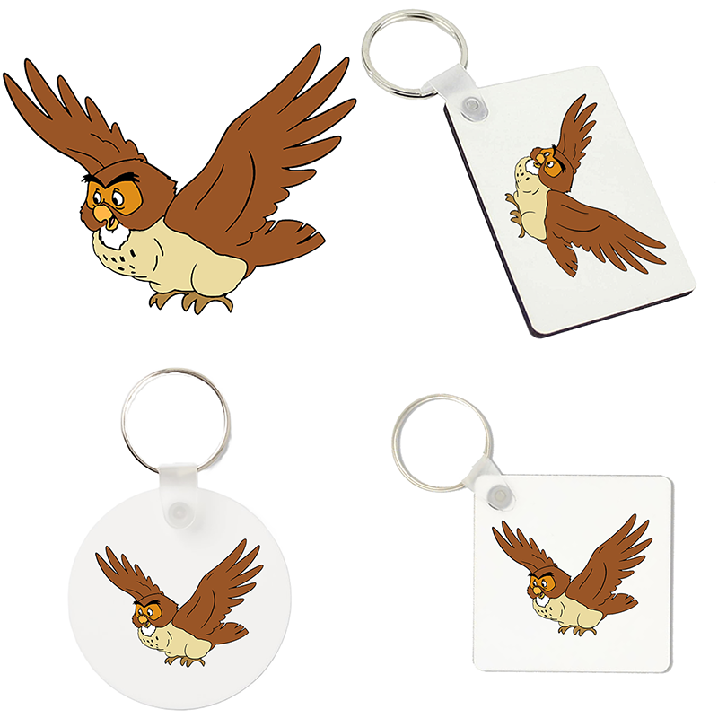 (image for) Sleutelhanger - Winnie de Poeh - Uil 1