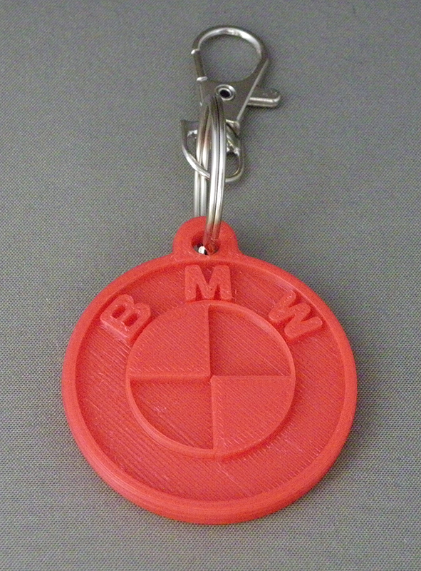 (image for) 3D Prints - Bmw Sleutelhangers - Rood (Red)