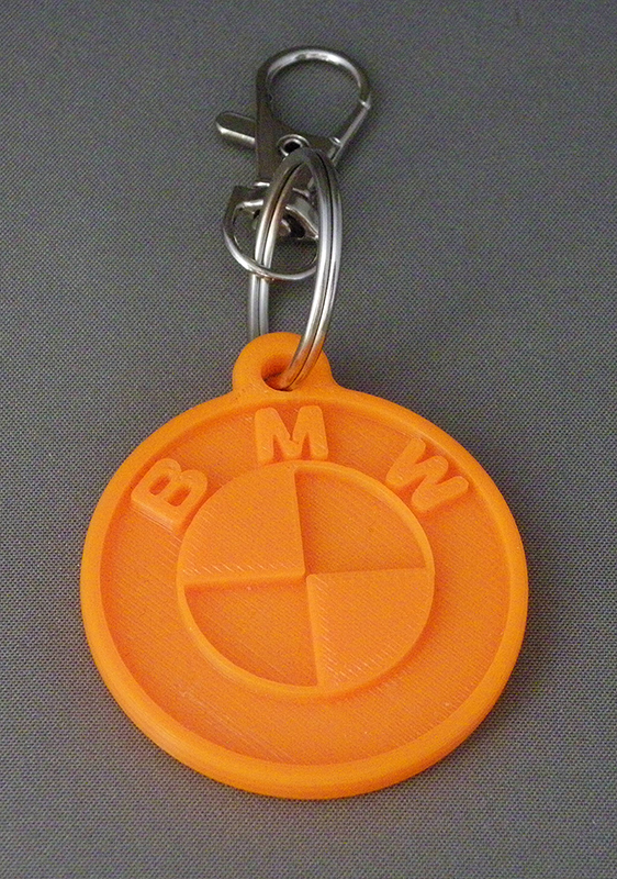 (image for) 3D Prints - Bmw Sleutelhangers - Zonnig Oranje (Sunny Oranje)